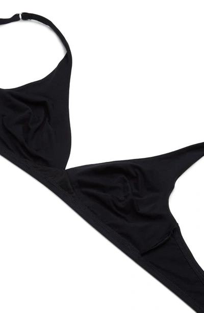 Shop Hanro Cotton Sensation Soft Cup Bra In Black 019