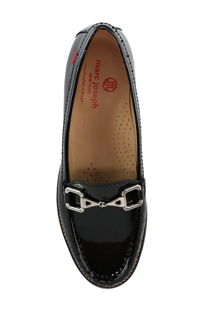 Shop Marc Joseph New York Park Ave Loafer In Black Patent Leather