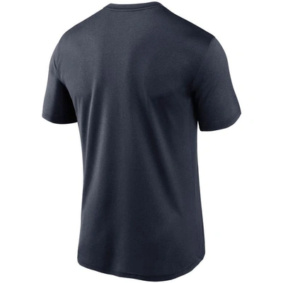 Shop Nike Navy Chicago Bears Logo Essential Legend Performance T-shirt