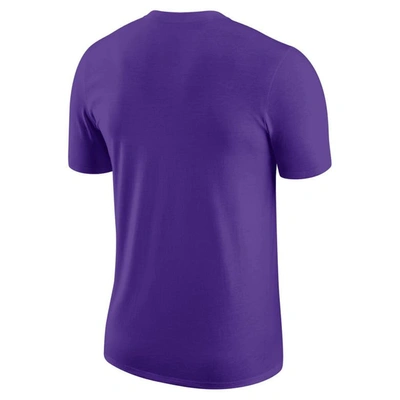 Shop Nike Purple Los Angeles Lakers 2022/23 City Edition Essential Warmup T-shirt