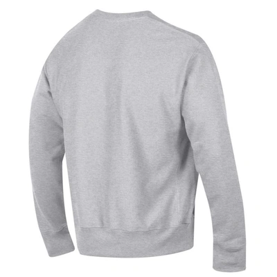 Shop Champion Heathered Gray Hartford Whalers Reverse Weave Pullover Sweatshirt In Heather Gray