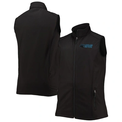Shop Dunbrooke Black Carolina Panthers Big & Tall Archer Softshell Full-zip Vest