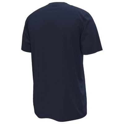 Shop Nike Navy Paris Saint-germain Swoosh T-shirt