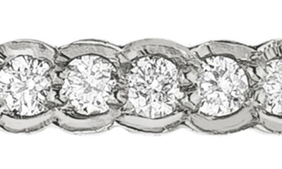 Shop Sethi Couture Diamond Scallop Band In White Gold/diamond