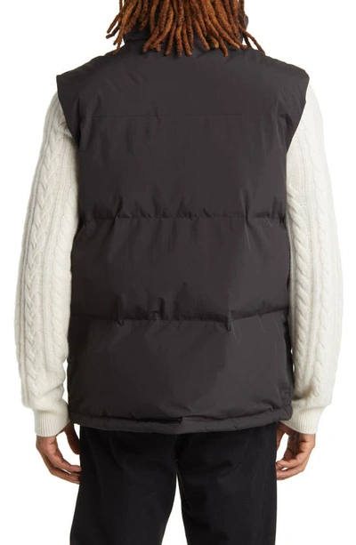Shop Saturdays Surf Nyc Adachi Nylon Puffer Vest In Black