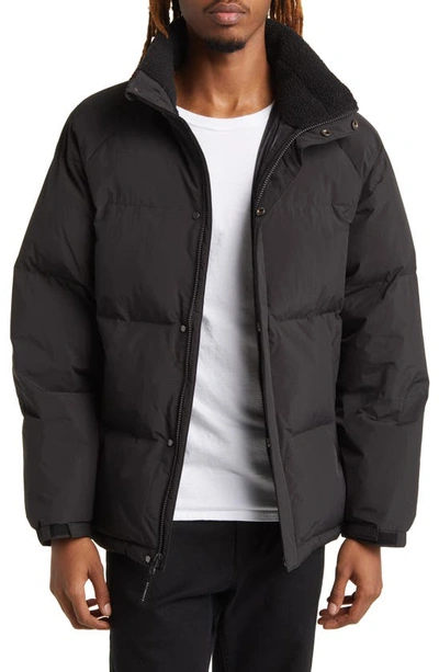 Shop Saturdays Surf Nyc Enomoto Water Resistant Puffer Jacket In Black