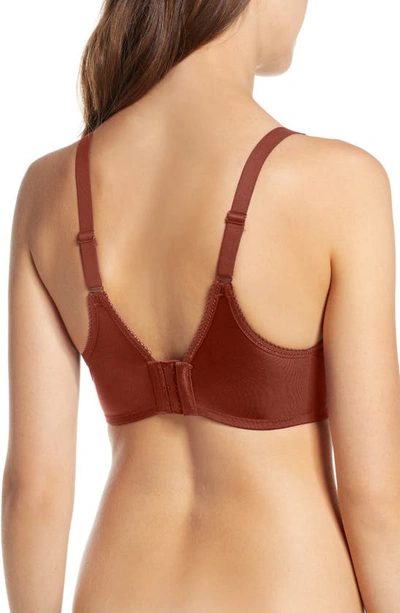 Shop Wacoal Basic Beauty Spacer Underwire T-shirt Bra In Henna