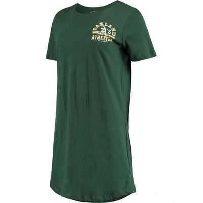 Shop 5th And Ocean By New Era 5th & Ocean By New Era Green Oakland Athletics Tee Dress