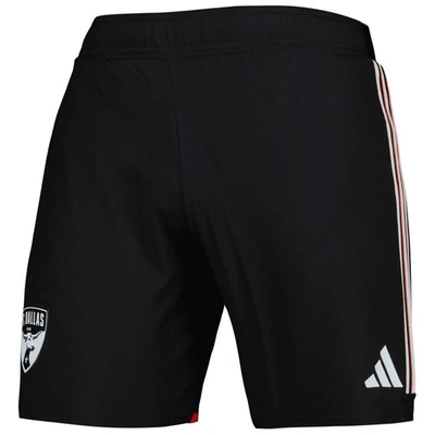 Shop Adidas Originals Adidas Black Fc Dallas 2023 Away Aeroready Authentic Shorts