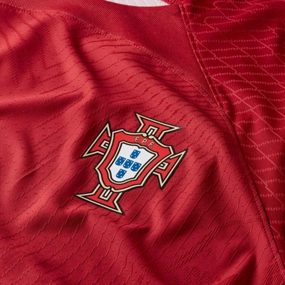 Shop Nike Red Portugal National Team 2022/23 Home Vapor Match Authentic Blank Jersey