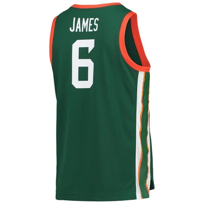Shop Nike X Lebron James Green Florida A&m Rattlers Replica Basketball Jersey