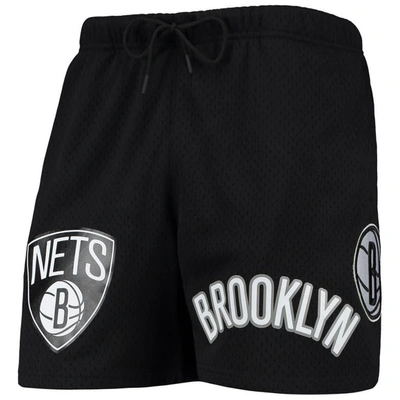 Shop Pro Standard Black Brooklyn Nets Mesh Capsule Shorts