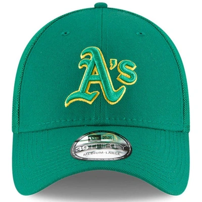 Shop New Era Green Oakland Athletics 2023 Batting Practice 39thirty Flex Hat