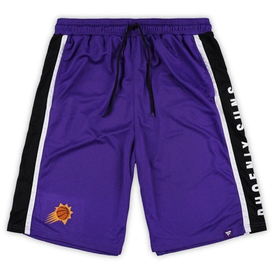 Shop Fanatics Branded Purple Phoenix Suns Big & Tall Referee Iconic Mesh Shorts