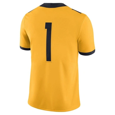 Shop Nike Gold West Virginia Mountaineers Alternate Game Jersey