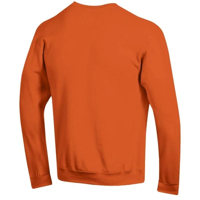 Shop Champion Orange Clemson Tigers High Motor Pullover Sweatshirt