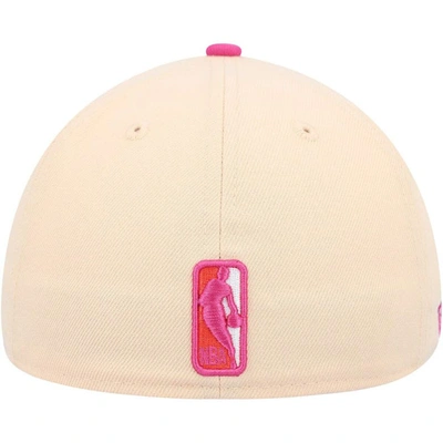 Shop New Era Orange/pink Milwaukee Bucks Passion Mango 59fifty Fitted Hat