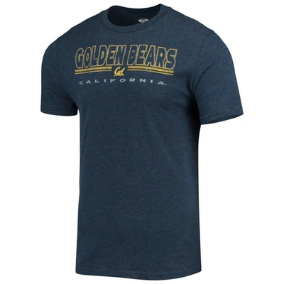 Shop Concepts Sport Heathered Charcoal/navy Cal Bears Meter T-shirt & Pants Sleep Set In Heather Charcoal