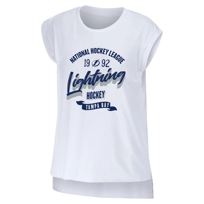 Shop Wear By Erin Andrews White Tampa Bay Lightning Domestic Tank Top