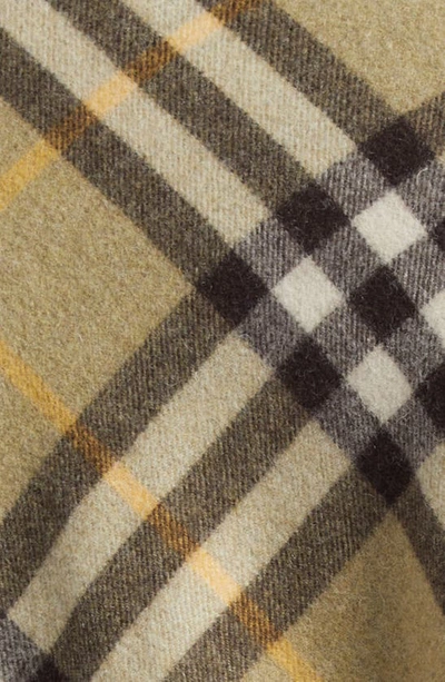 Burberry Wool Blend Overshirt In Neutrals