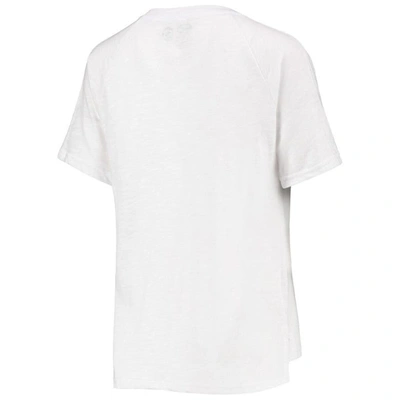 Shop Concepts Sport Red/white Washington Capitals Resurgence Slub Burnout Raglan T-shirt & Joggers Sleep