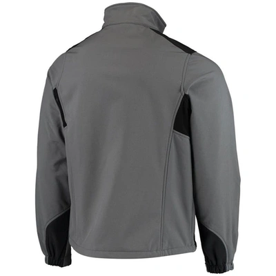 Shop Dunbrooke Charcoal Cleveland Browns Circle Softshell Fleece Full-zip Jacket