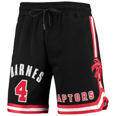 Shop Pro Standard Scottie Barnes Black Toronto Raptors Player Replica Shorts