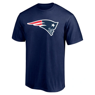 Shop Fanatics Branded Mac Jones Navy New England Patriots Player Icon T-shirt