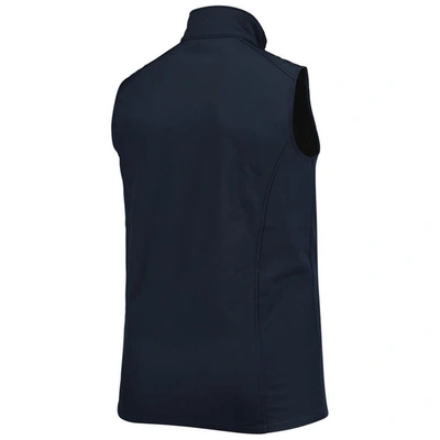 Shop Dunbrooke College Navy Seattle Seahawks Big & Tall Archer Softshell Full-zip Vest