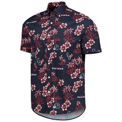 Shop Reyn Spooner Navy Houston Texans Kekai Button-up Shirt