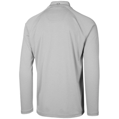 Shop Levelwear Gray San Diego Padres Orion Historic Logo Raglan Quarter-zip Jacket