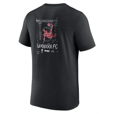 Shop Nike Black Liverpool Air Traffic T-shirt