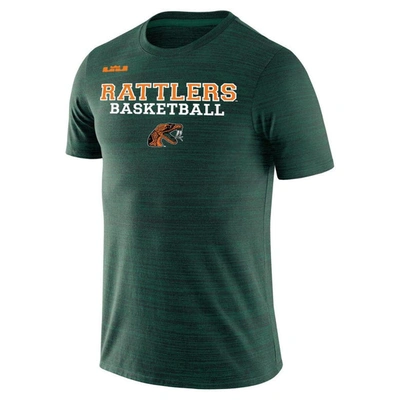 Shop Nike X Lebron James Green Florida A&m Rattlers Velocity Legend T-shirt