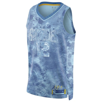 Shop Nike Unisex  Ja Morant Light Blue Memphis Grizzlies Select Series Swingman Jersey