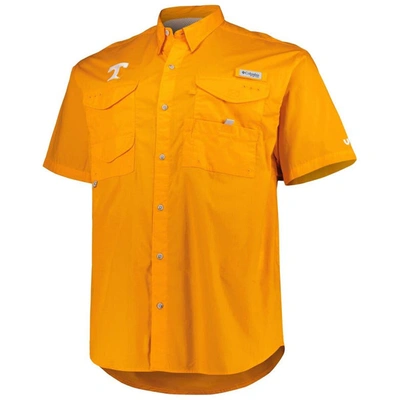 Shop Columbia Tennessee Orange Tennessee Volunteers Big & Tall Bonehead Logo Button-up Shirt