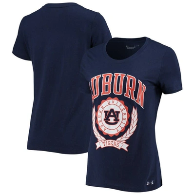 Shop Under Armour Navy Auburn Tigers T-shirt