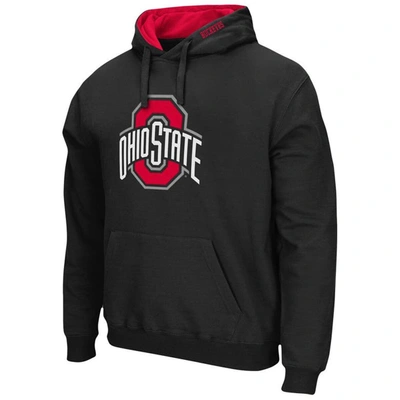 Shop Colosseum Black Ohio State Buckeyes Arch & Logo 3.0 Pullover Hoodie
