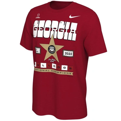 Shop Nike Red Georgia Bulldogs College Football Playoff 2022 National Champions Celebration T-shirt