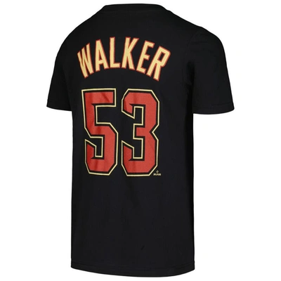 Shop Nike Youth  Christian Walker Black Arizona Diamondbacks Name & Number T-shirt