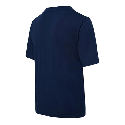 Concepts Sport Men's  Navy, Red New England Patriots Arctic T-shirt And Pajama Pants Sleep Set In Navy