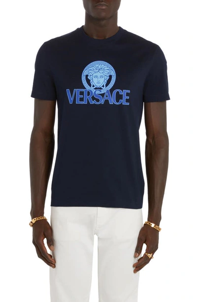 Versace t hotsell shirt blau