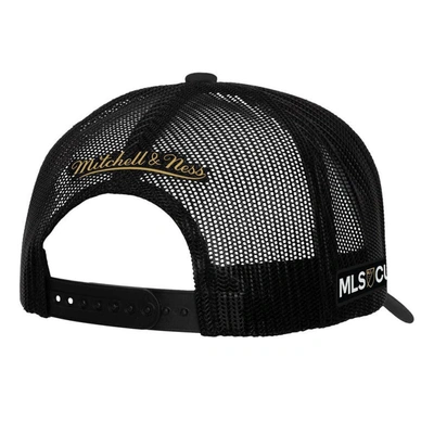 Mitchell & Ness Men's  Black Lafc 2023 Mls Western Conference Champions Locker Room Trucker Snapback In Black