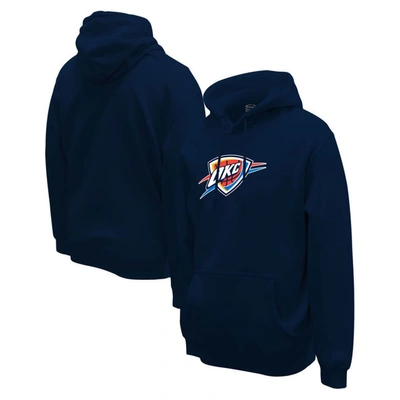 Shop Stadium Essentials Unisex   Navy Oklahoma City Thunder Primary Logo Pullover Hoodie