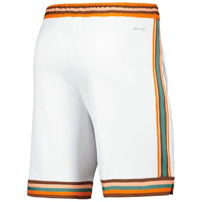 Shop Nike White San Antonio Spurs 2023/24 City Edition Swingman Shorts