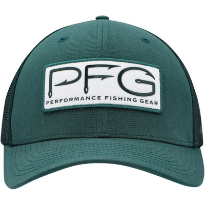 Shop Columbia Green Michigan State Spartans Pfg Hooks Flex Hat