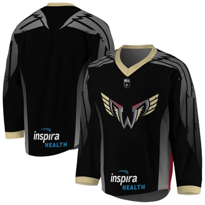 Shop Adpro Sports Black/gray Philadelphia Wings Replica Jersey