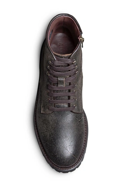 Allen Edmonds Higgins Waterproof Plain Toe Boot In Husk