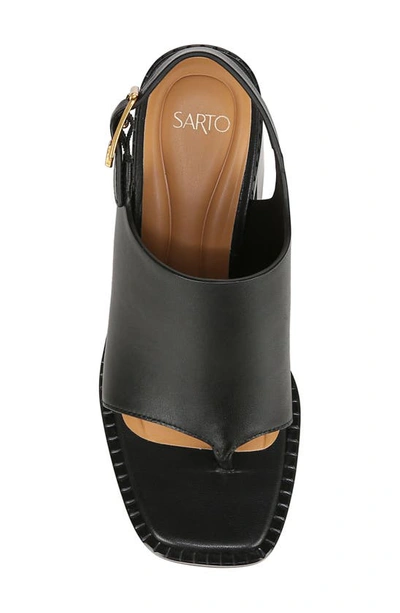Shop Sarto By Franco Sarto Atlas Slingback Sandal In Black