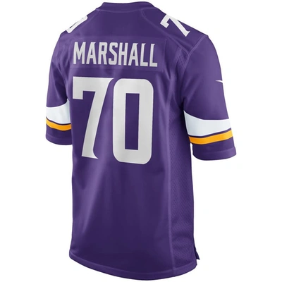 Shop Nike Jim Marshall Purple Minnesota Vikings Game Retired Player Jersey