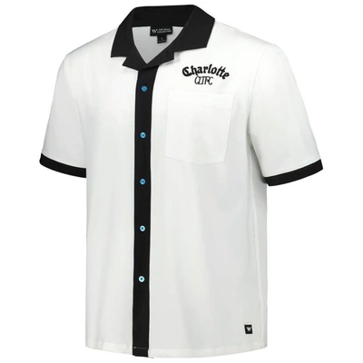Shop The Wild Collective White Charlotte Fc Bowler Button-up Shirt
